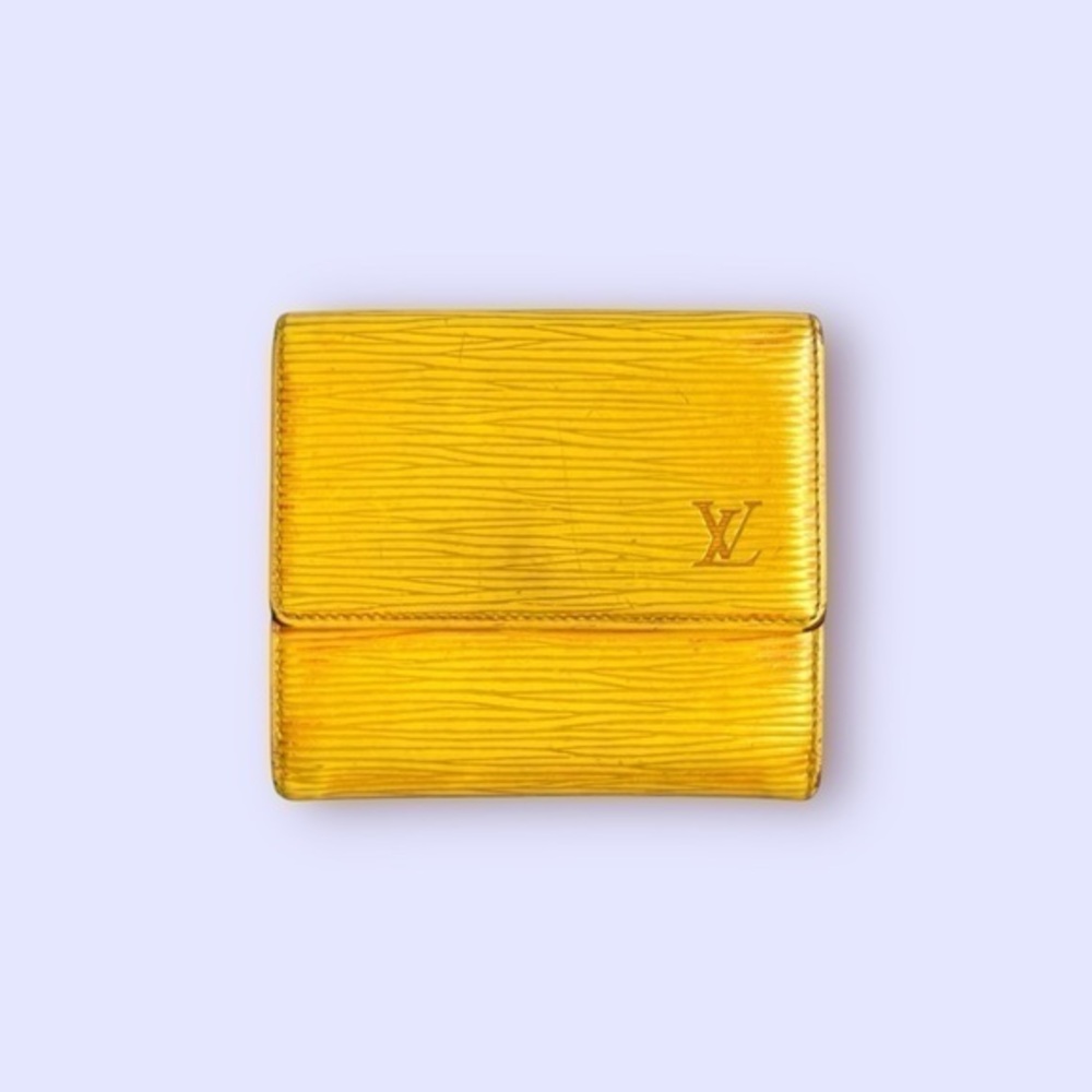 Louis Vuitton Epi Leather Tri Fold Wallet